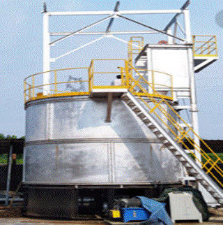 গুণ  Computer Controlled Aerobic Digester Food Waste Fluidised Aerobic Bioreactor কারখানা