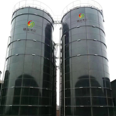 চীনে CSTR অ্যানেরোবিক চুল্লি বায়োগ্যাস অ্যানেরোবিক ডাইজেস্টার প্রকল্প