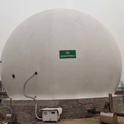বায়োগ্যাস প্ল্যান্ট 0.7mm-1.5mm গ্যাস ধারক বর্জ্য জল চিকিত্সার জন্য