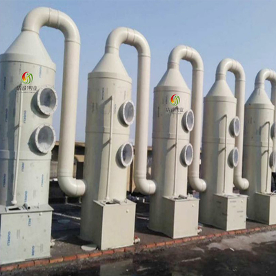 SO2 H2S স্ক্রাবার স্প্রে টাওয়ার তেল বর্জ্য গ্যাস চিকিত্সা সরঞ্জাম