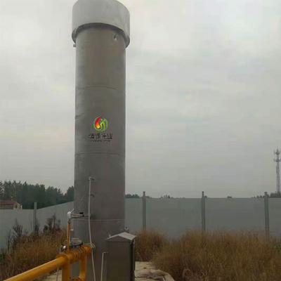 বায়োগ্যাস স্ক্রাবিং সিস্টেমের জন্য Fe2O3 H2S CO2 স্ক্রাবার 10PPM