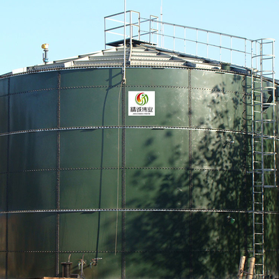 WWTP 800m3 বায়োগ্যাস ডাইজেস্টার ট্যাঙ্ক RNG অ্যানারোবিক ডাইজেস্টার সেপটিক ট্যাঙ্ক
