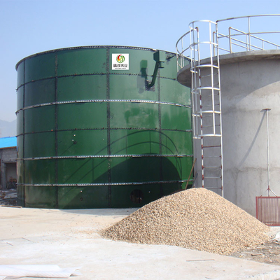 WWTP 800m3 বায়োগ্যাস ডাইজেস্টার ট্যাঙ্ক RNG অ্যানারোবিক ডাইজেস্টার সেপটিক ট্যাঙ্ক